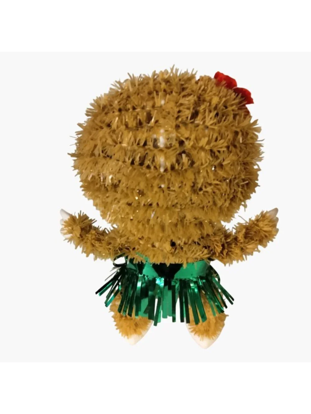 Hula Skirt Tinsel Sloth Decoration Tropical Party Decor Luau Tiki Gift Lot 2